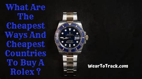 where is the cheapest country to buy a rolex|are rolex cheaper in europe.